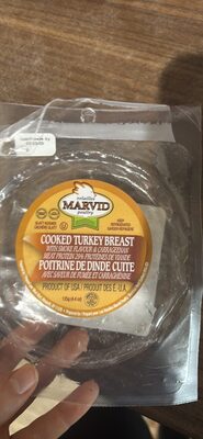 Cooked Turkey Breast with Smoke Flavour & Carrageenan