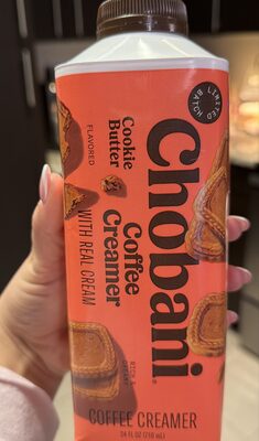 Cookie butter coffee creamer