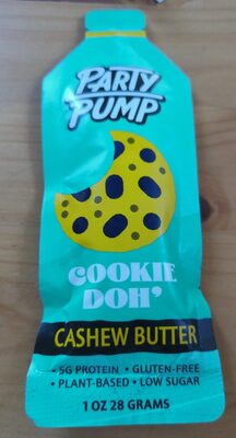 Cookie Doh' Cashew Butter Squeeze