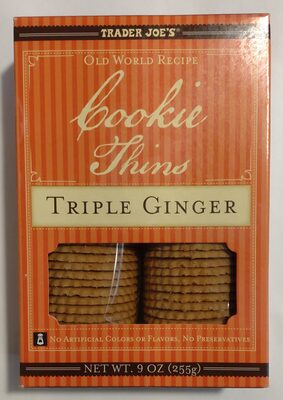 Cookie Thins, Triple Ginger