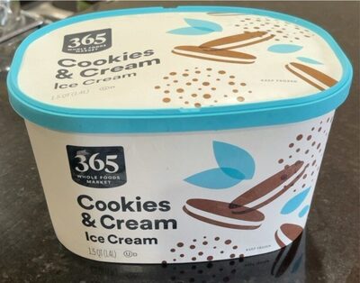 Cookies and cream ice cream