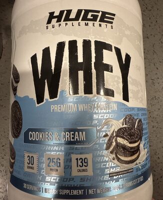 Cookies and cream Whey Protien