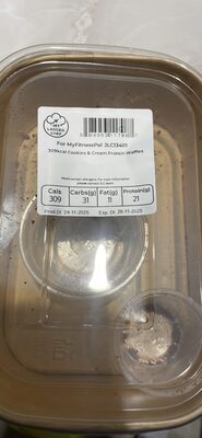 Cookies & Cream Protein Waffles