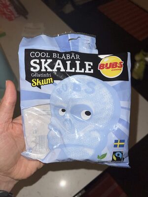 Cool Blåbär Skalle - Blueberry Sour Foam