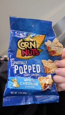 Corn Nuts Partially Popped: White Cheddar Flavor