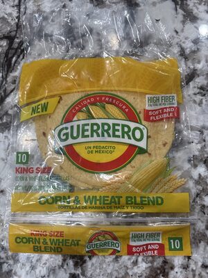 Corn & Wheat Blend Tortilla