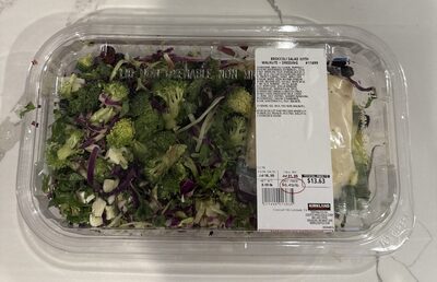 Costco Broccoli Salad with Walnuts & Dressing