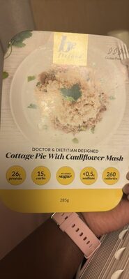 Cottage Pie With Cauliflower Mash