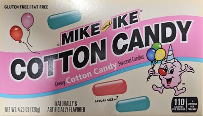 cotton candy flavored candies