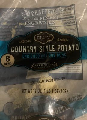 Country Style Potato Enriched Hot Dog Buns