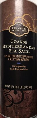 Course Mediterranean sea salt