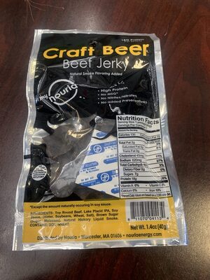 Craft Beer Beef Jerkey