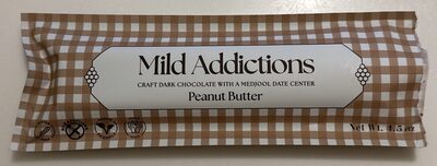Craft Dark Chocolate with a Medjool Date Center - Peanut Butter