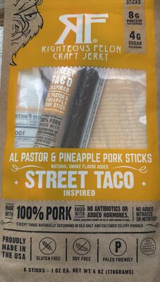 Craft Jerky - Street Taco Inspired