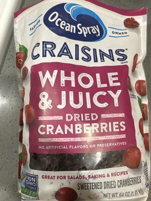 Craisins® Whole & Juicy Dried Cranberries