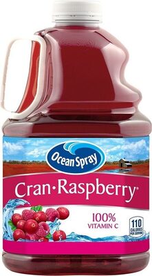 Cran-raspberry cranberry raspberry juice drink