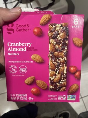 Cranberry Almond Nut Bars