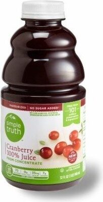 Cranberry juice