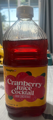 Cranberry juice cocktail