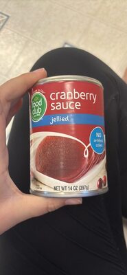 cranberry sauce jellied