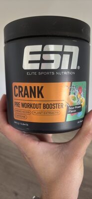 CRANK PRE WORKOUT BOOSTER