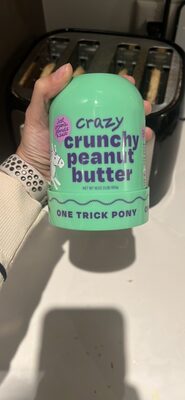 crazy crunchy peanut butter