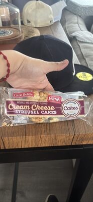 Cream Cheese Streusel Cakes