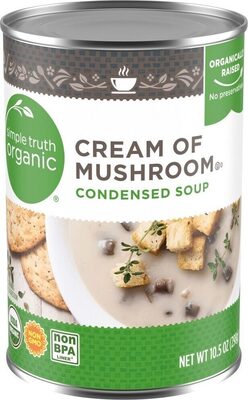 Cream of mushroom condensed soup