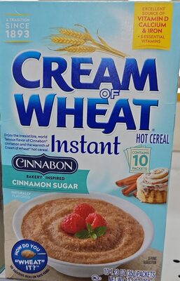 Cream of wheat cinnamon