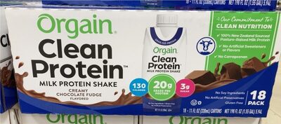 Creamy Chocolate Fudge Milk Protein Shake