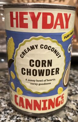 Creamy Coconut Corn Chowder