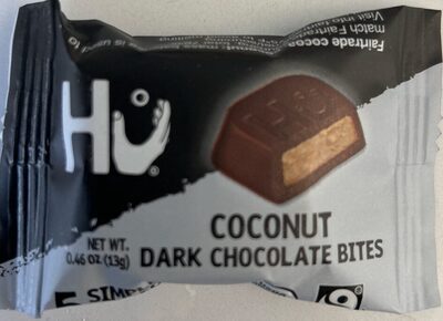 Creamy Coconut Dark Chocolate Bites