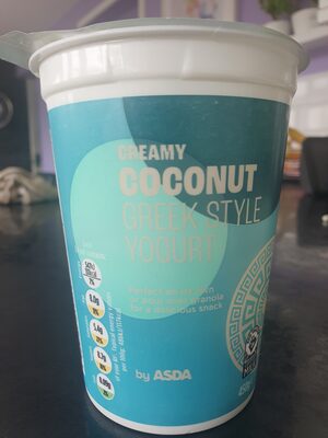 Creamy Coconut Greek Style Yogurt