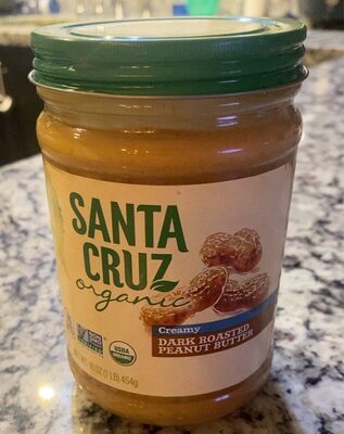 Creamy dark roasted peanut butter