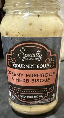 CREAMY MUSHROOM & HERB BISQUE