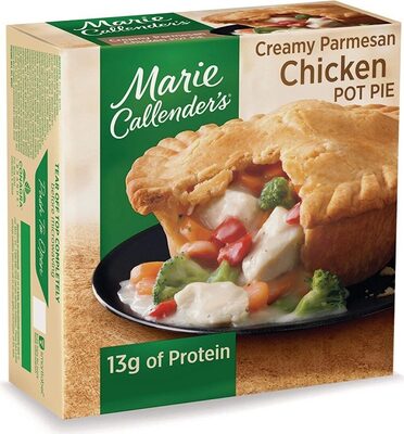 Creamy Parmesan Chicken Pot Pie