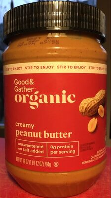 Creamy peanut butter
