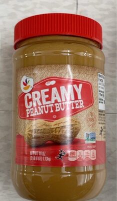 Creamy peanut butter