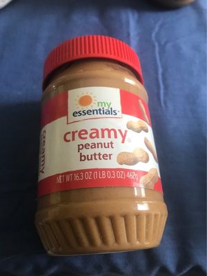 CREAMY peanut butter