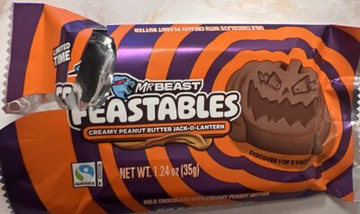 Creamy Peanut Butter Jack-O’-Lantern