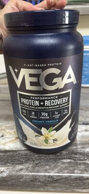 Creamy Vanilla Protein + Recovery