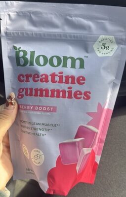 Creatine gummies berry boost