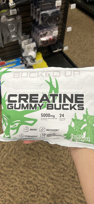 Creatine Gummy Bucks