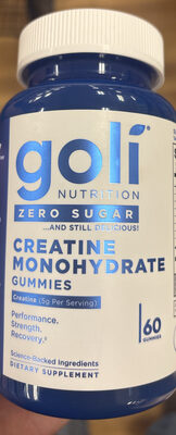 Creatine Monohydrate Gummies