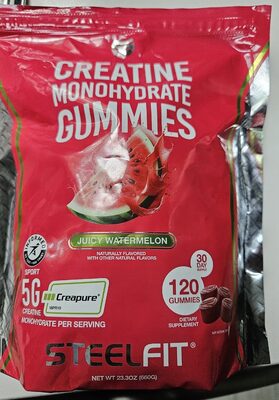 Creatine Monohydrate Gummies, Watermelon