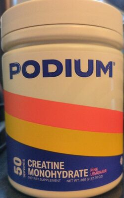 Creatine Monohydrate Pink Lemonade