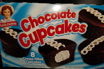 Creme filled cupcakes