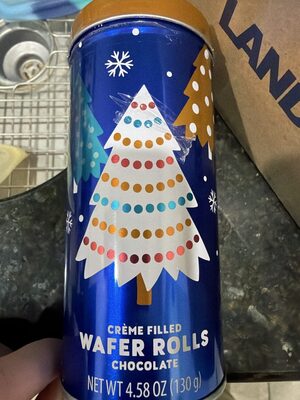Creme Filled Wafer Rolls