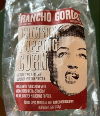 Crimson Popping Corn