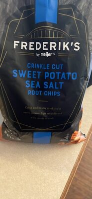Crinkle Cut Sweet Potato Sea Salt Root Chips